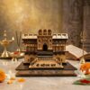 3D Handcrafted Wooden Badrinath Temple Replica | Badrinath Dham Model