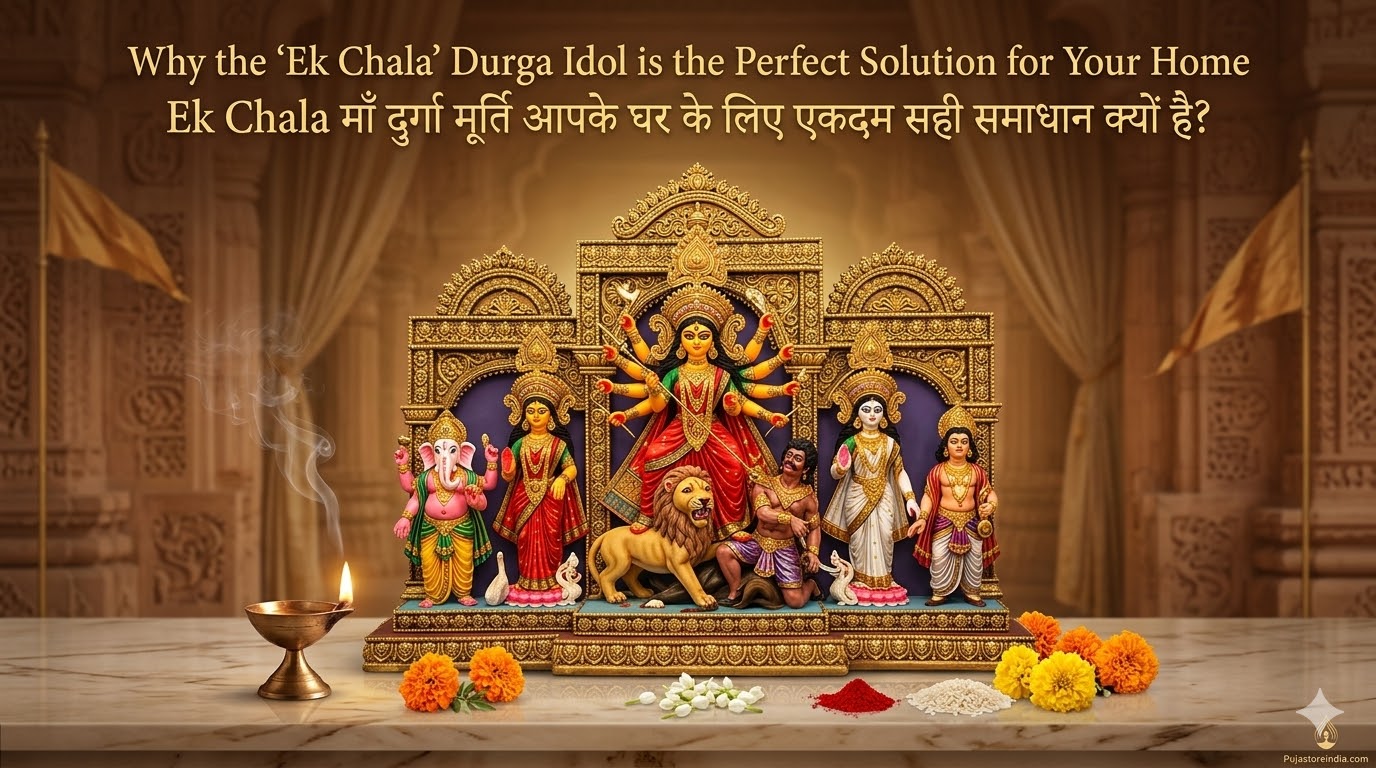 Why the 'Ek Chala' Durga Idol is the Perfect Solution for Your Home