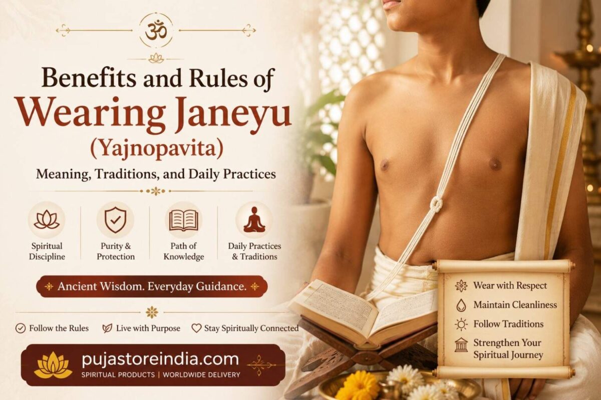 Benefits and Rules of Wearing Janeyu (Yajnopavita): Meaning, Traditions, and Daily Practices
