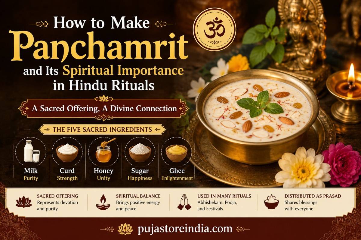 How to Make Panchamrit and Its Spiritual Importance in Hindu Rituals