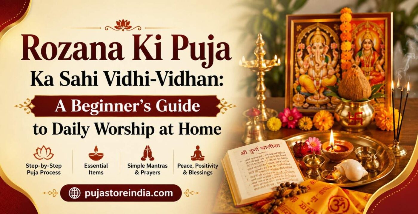 Rozana Ki Puja Ka Sahi Vidhi-Vidhan: A Beginner’s Guide to Daily Worship at Home