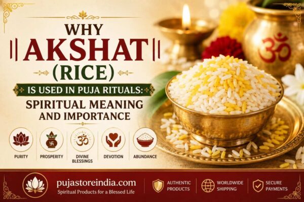 Why Akshat (Rice) is Used in Puja Rituals: Spiritual Meaning and Importance